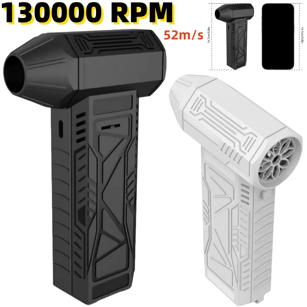 

윈토르 제트건 Violent Blower Mini Turbo Jet Fan Handheld Electric Blower Brushless Motor 130000 RPM Wind Speed 52m/s industrial Fan