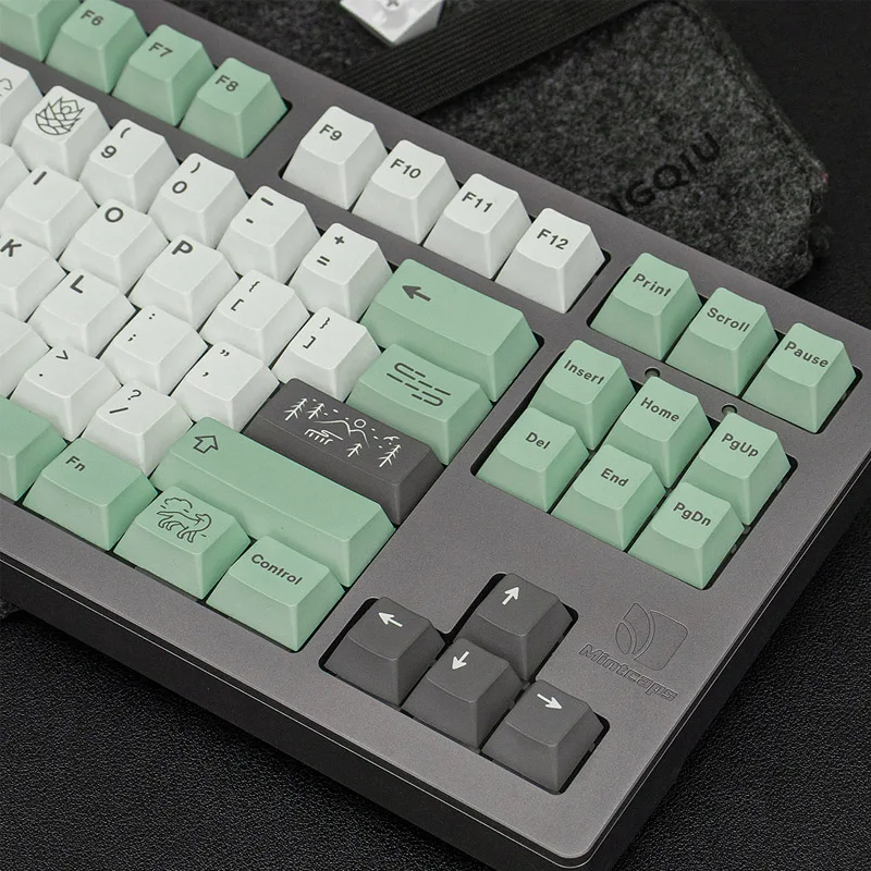 

GMK November Fog Keycaps PBT Dye Sublimation Keycap For Mechanical Keyboard Cherry MX Switch 137 Keys