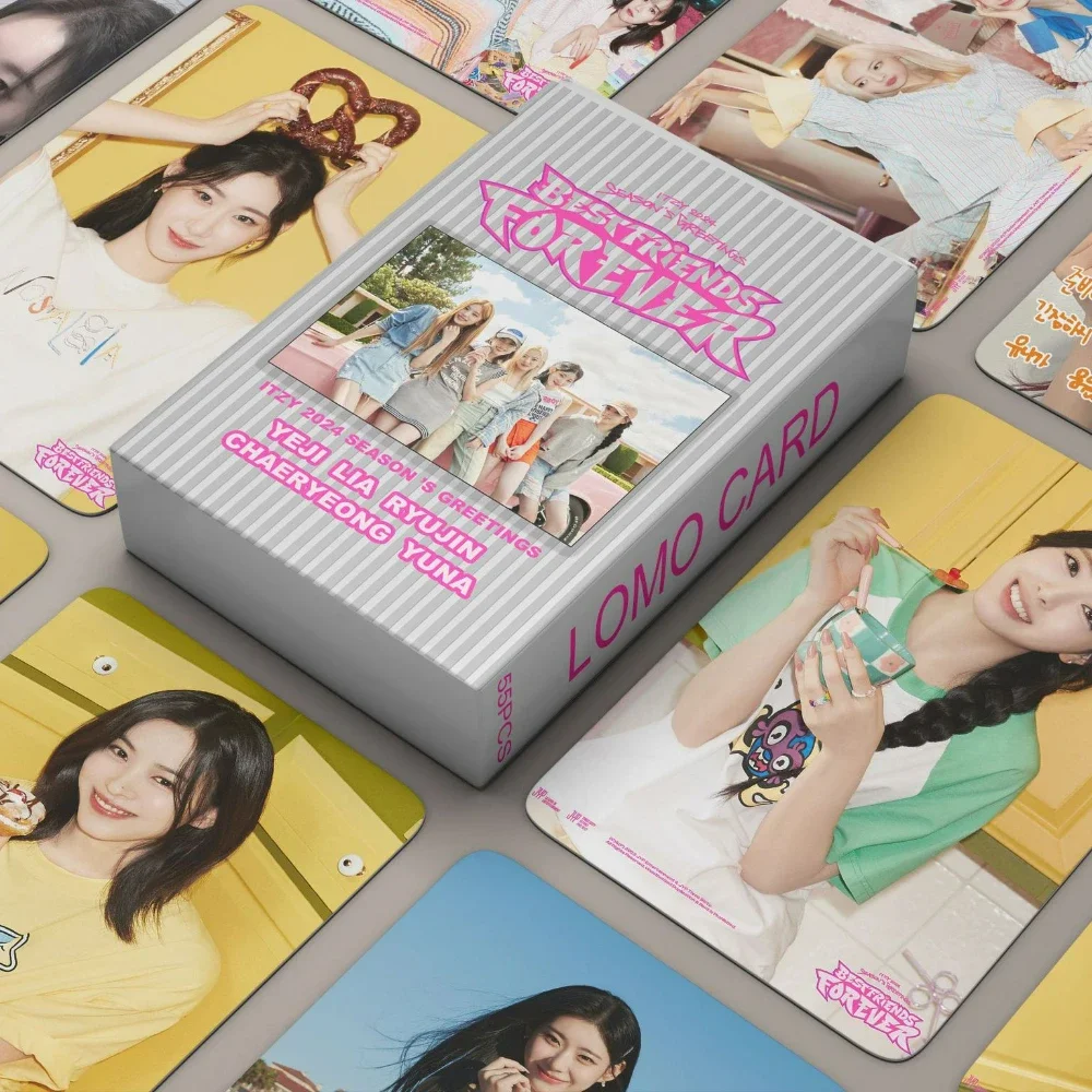 Kpop ITZY Lomo Cards Season Greeting New Album Photocards album cards,lomo cards