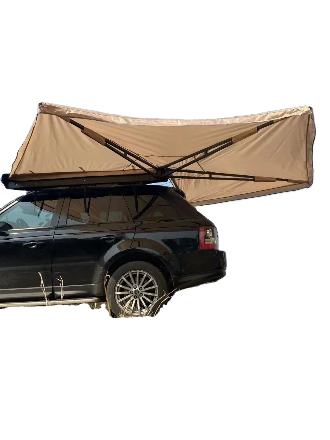 

270 Degree Side Awning with Aluminum Pole 3-4 Person for Camping Outdoor