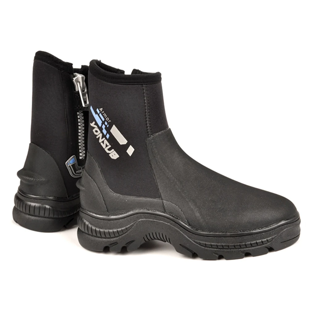 Diving Boots Neoprene Dive Boots Fishing Kitesurf Equipment Anti-Slip Rubber Sole Surf Scuba Diving Swimming 1 Pair water shoes aqua shoes diving shoes