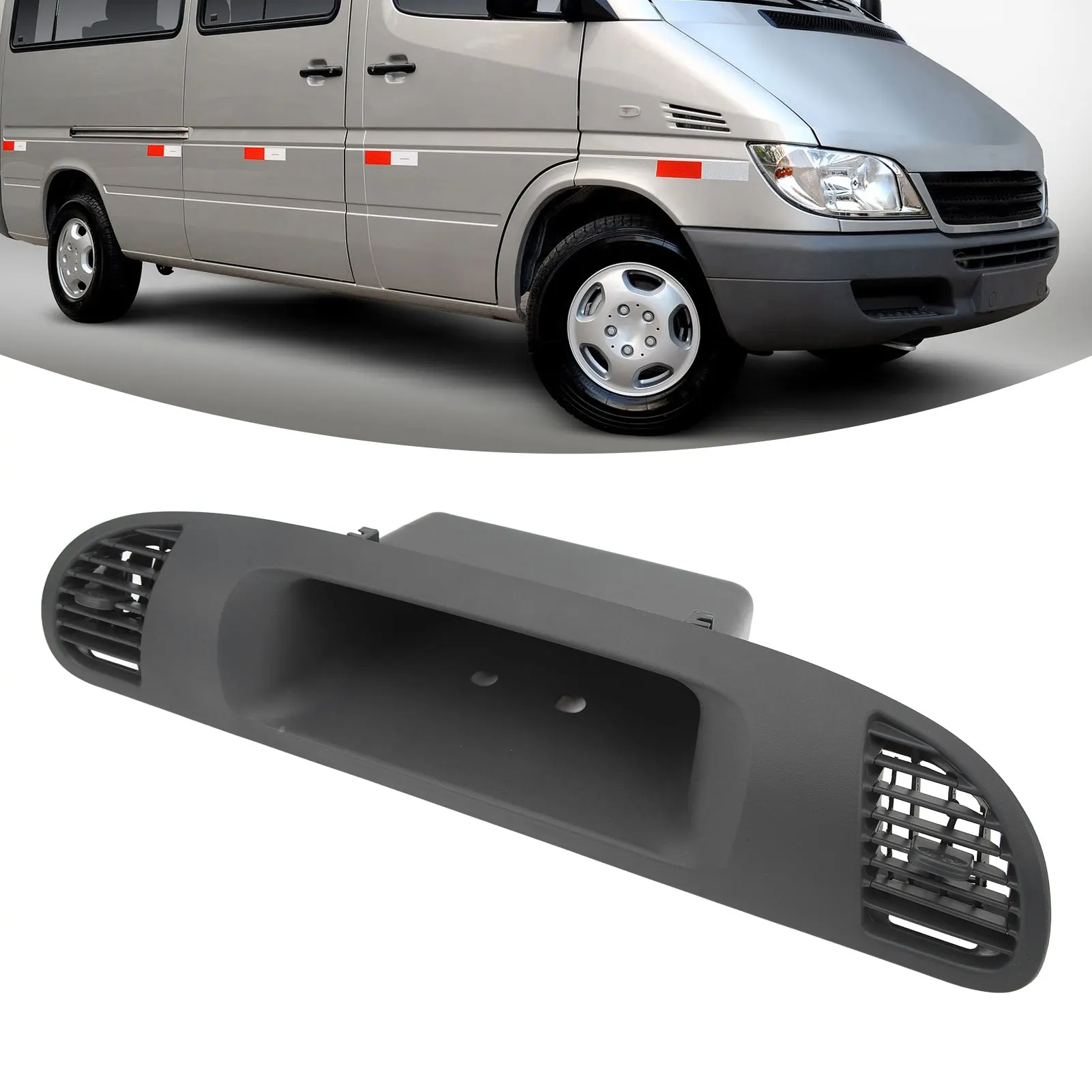 Dashboard Air Vent Glove Box Car Dashboard Storage Compartment 9016801607 Replacement For Mercedes-Benz Sprinter 1999 to 2006 car interior trim
