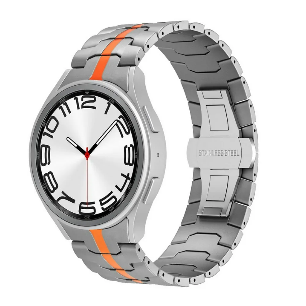 Metal Strap for Samsung Galaxy Watch 6/5/4 44mm 40mm/Classic 47mm 43mm 46mm 42mm Wristband for Samsung Watch 5 Pro 45mm Bracelet
