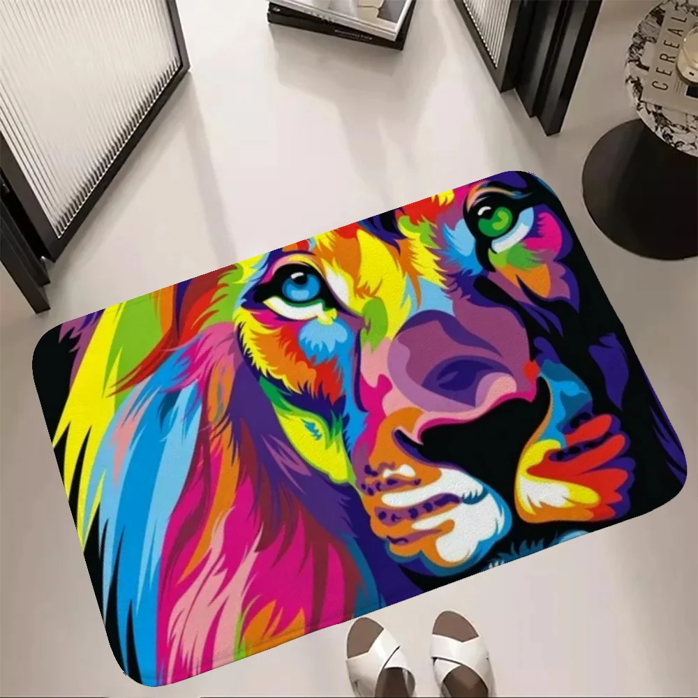 Pop Art Decoration Home Accsessories Goods for Home Decor Items Rug for Bedroom Mats Front Door Mat Entrance Outdoor Room Rugs 2