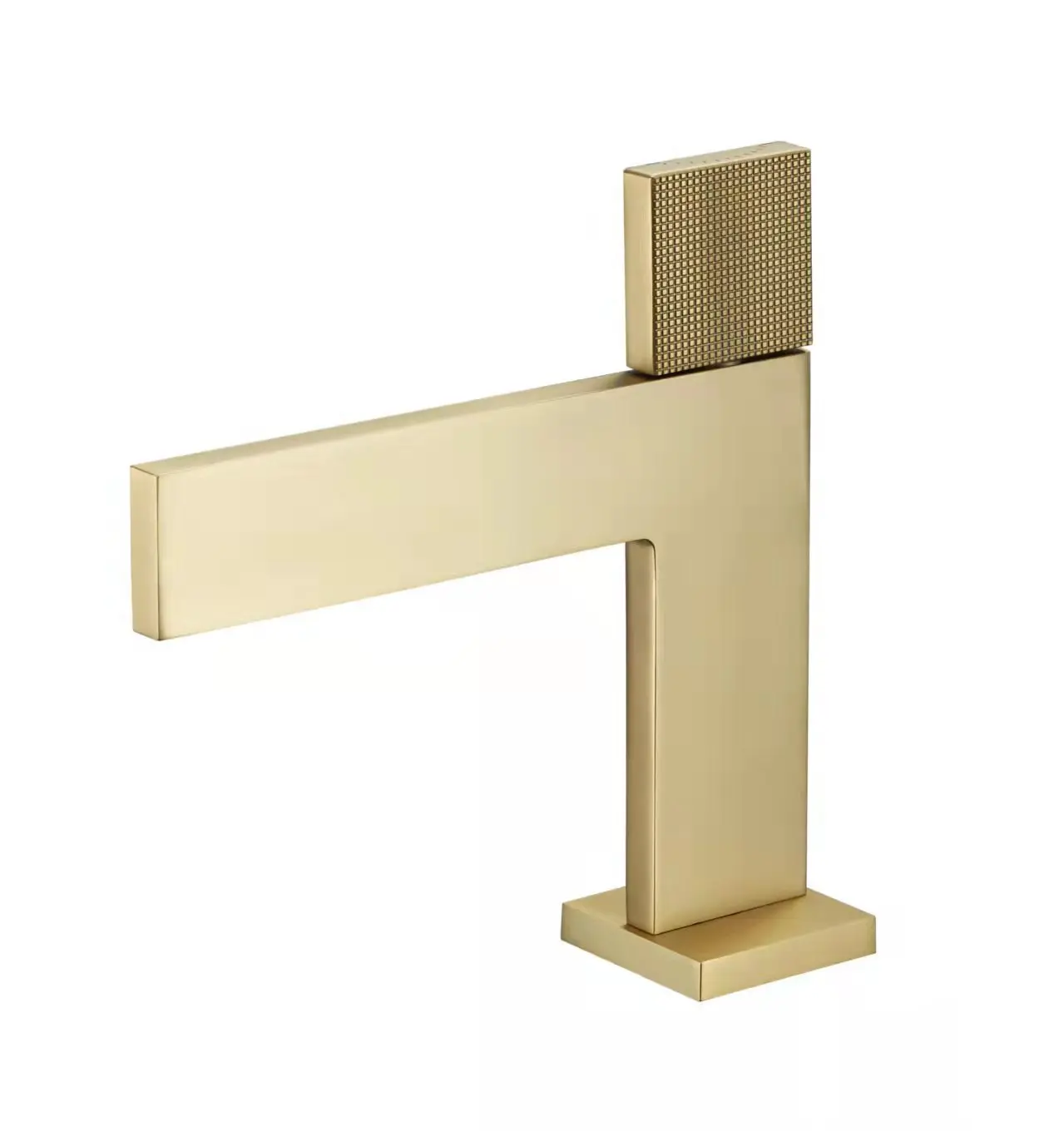 Creative Brass Bathroom Basin Faucet Single Handle Hot and Cold Mixer