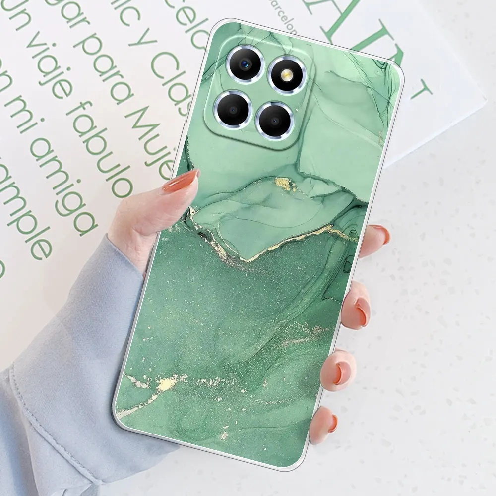 Clear Soft Silicone Phone Case Cover for Honor X8b - Durable Protective Coque