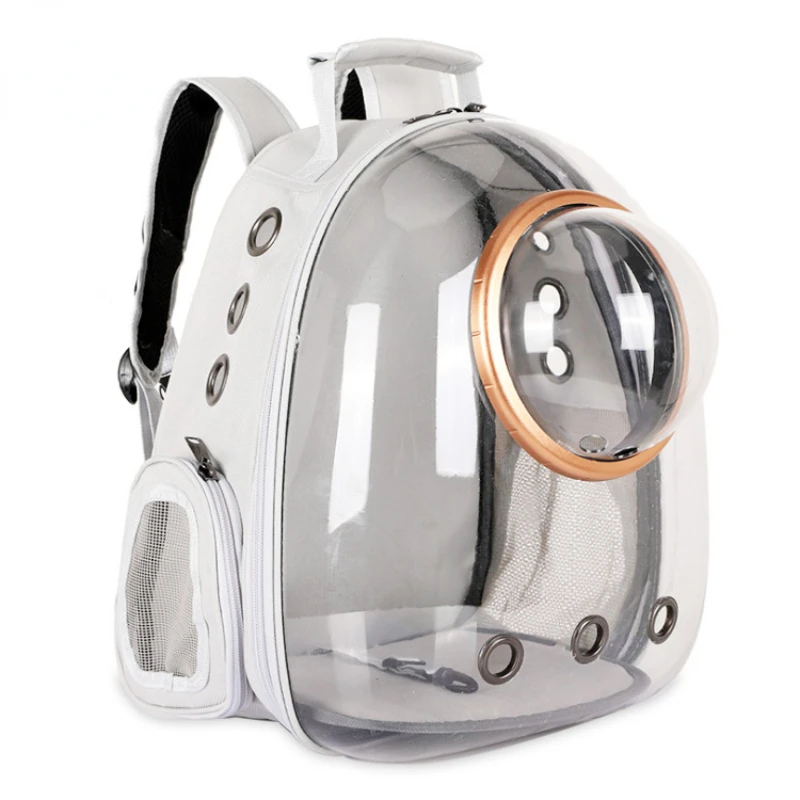 

pet carrier backpack space capsule bubble transparent backpack for cats and puppies