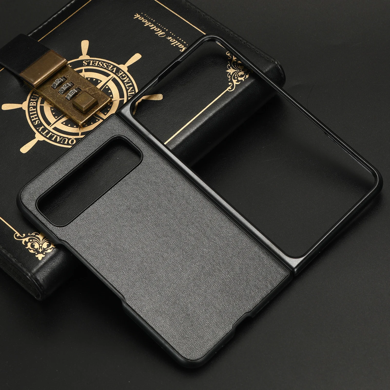 Per Google Pixel Fold Case Litchi Skin Pattern Pu Leather E Pc Book Cover Per Google Pixel Fold Phone Case