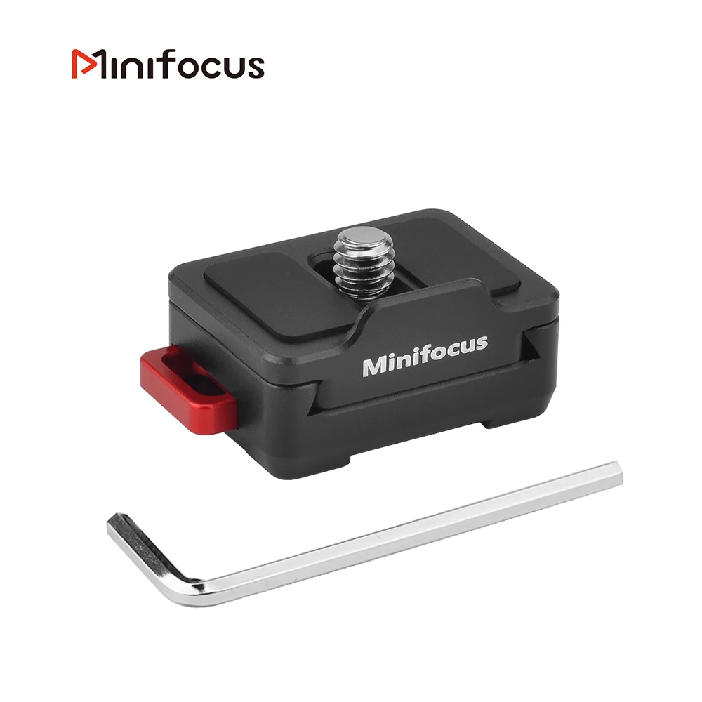 

Мини набор пластин быстрого крепления с резьбой 1/4 дюйма QR система для камеры Трипод с V-образным креплением адаптер для Canon Sony DSLR камера клетка монитор