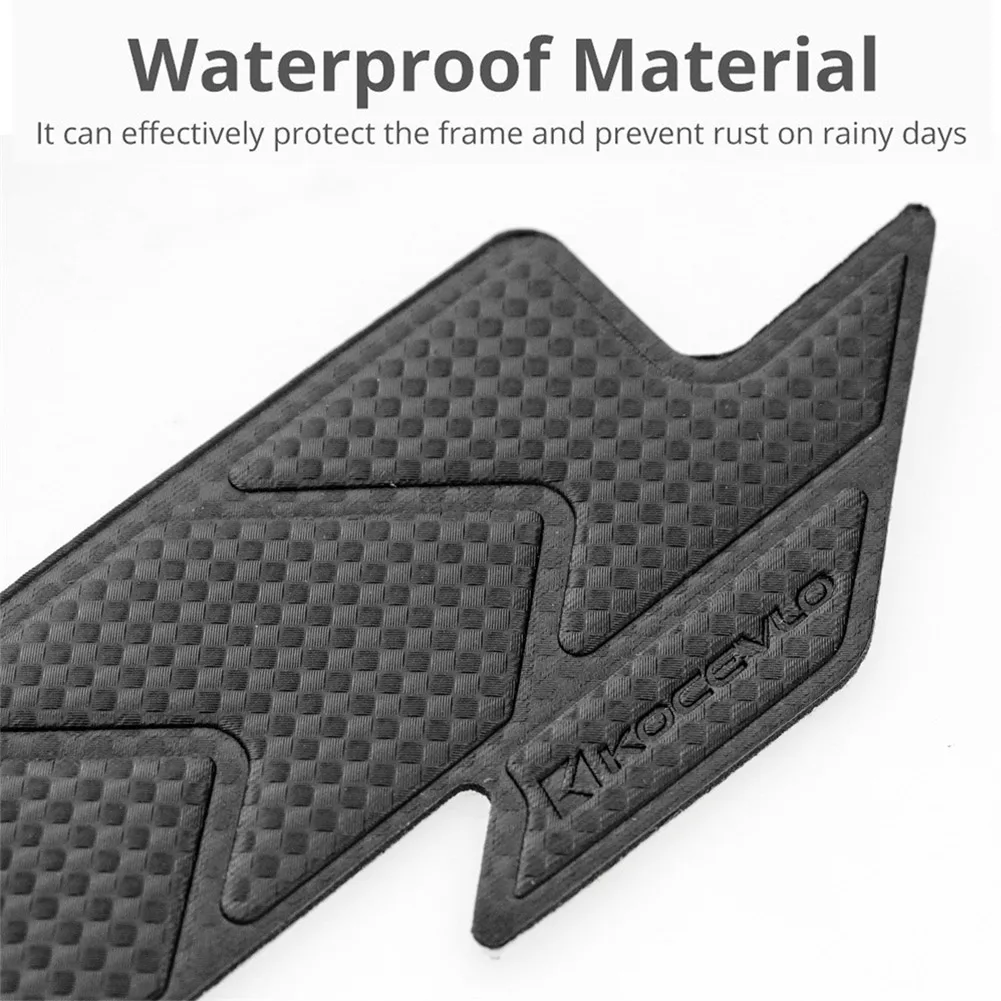 

Lightweight Chain Guard For Mountain Road Bikes Easy To Apply Non-Damaging Adhesive Reliable Protection Bike Accessories