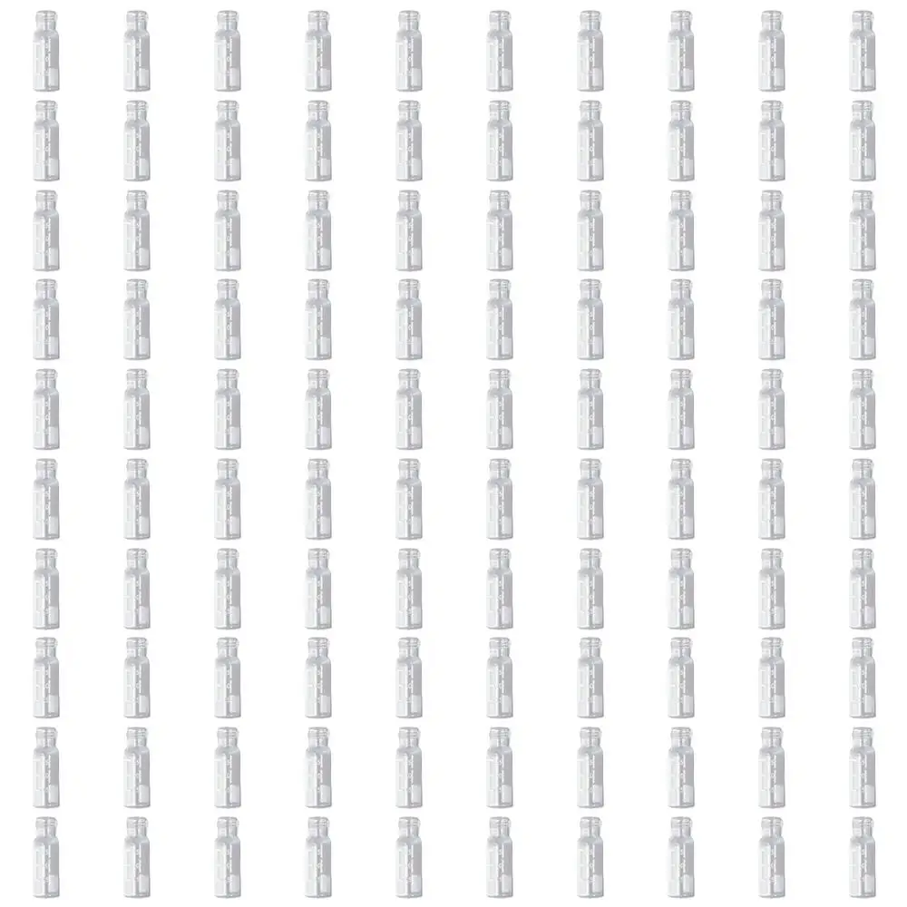 쓰기 영역 및 눈금이 있는 오토샘플러 바이알, 흰색 PTFE 및 빨간색 실리콘 셉타 9-425 HPLC/GC 바이알, 9-425 HPLC, 2mL, 100 PCs