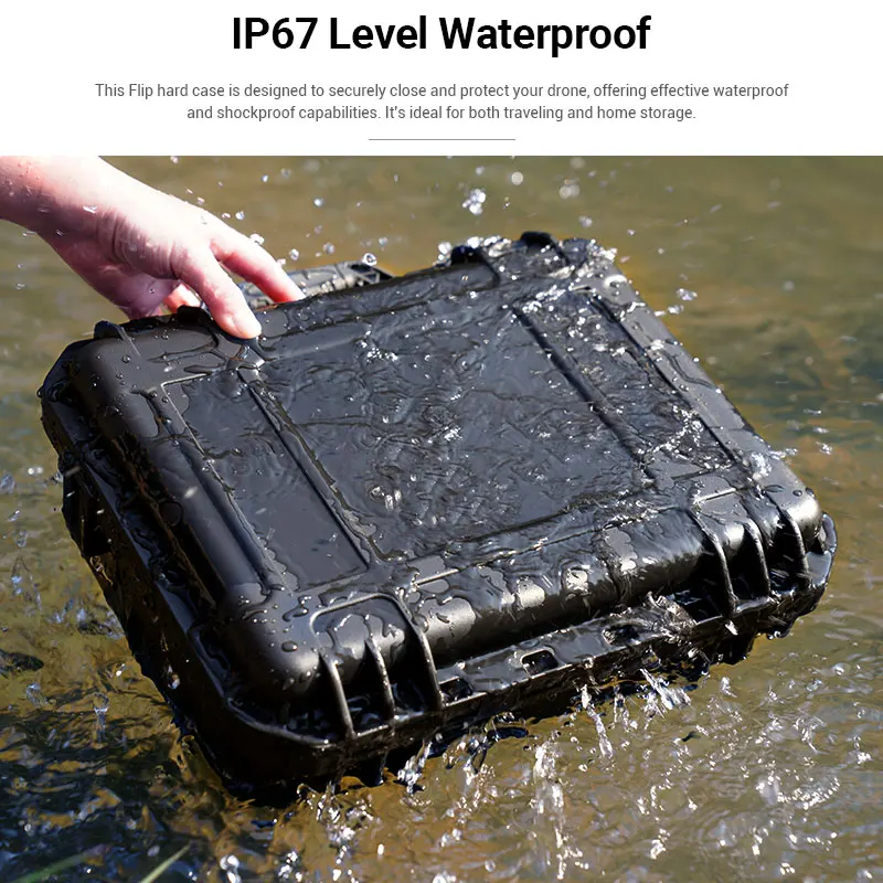 Carrying Case Explosion-proof Suitcase Water-proof Handbag for DJI Flip Drone Bag Remote Battery Accessories