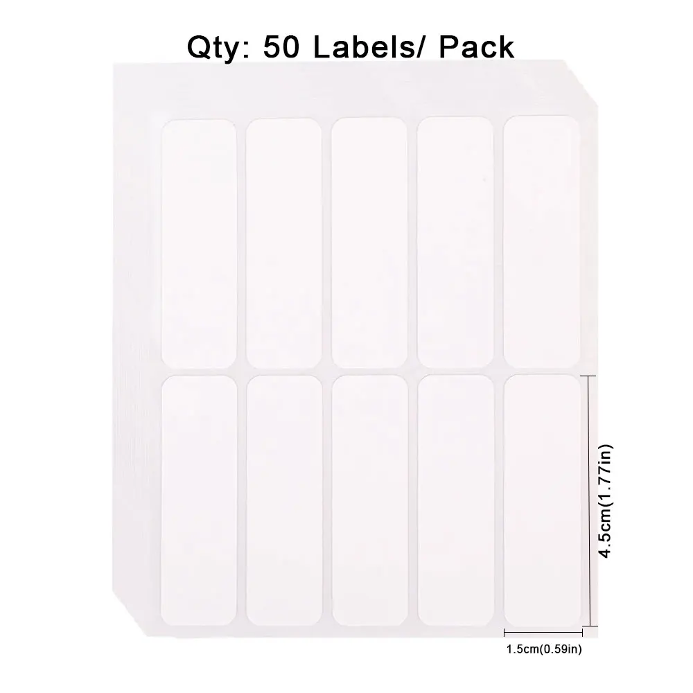 Clothing Labels Self-Stick No-Iron Write-On, Writable Fabric