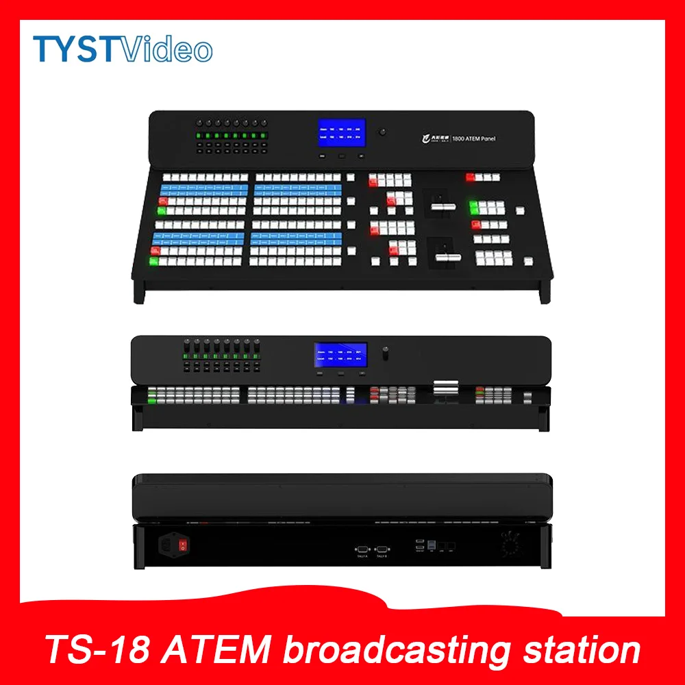 TYST TS-18 ATEM 방송 제어 패널 BMD 방송급 스위처 키보드 (라이브 프로덕션용)