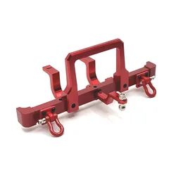 Enhanced Metal Front and Rear Bumper Guards (Color Red)