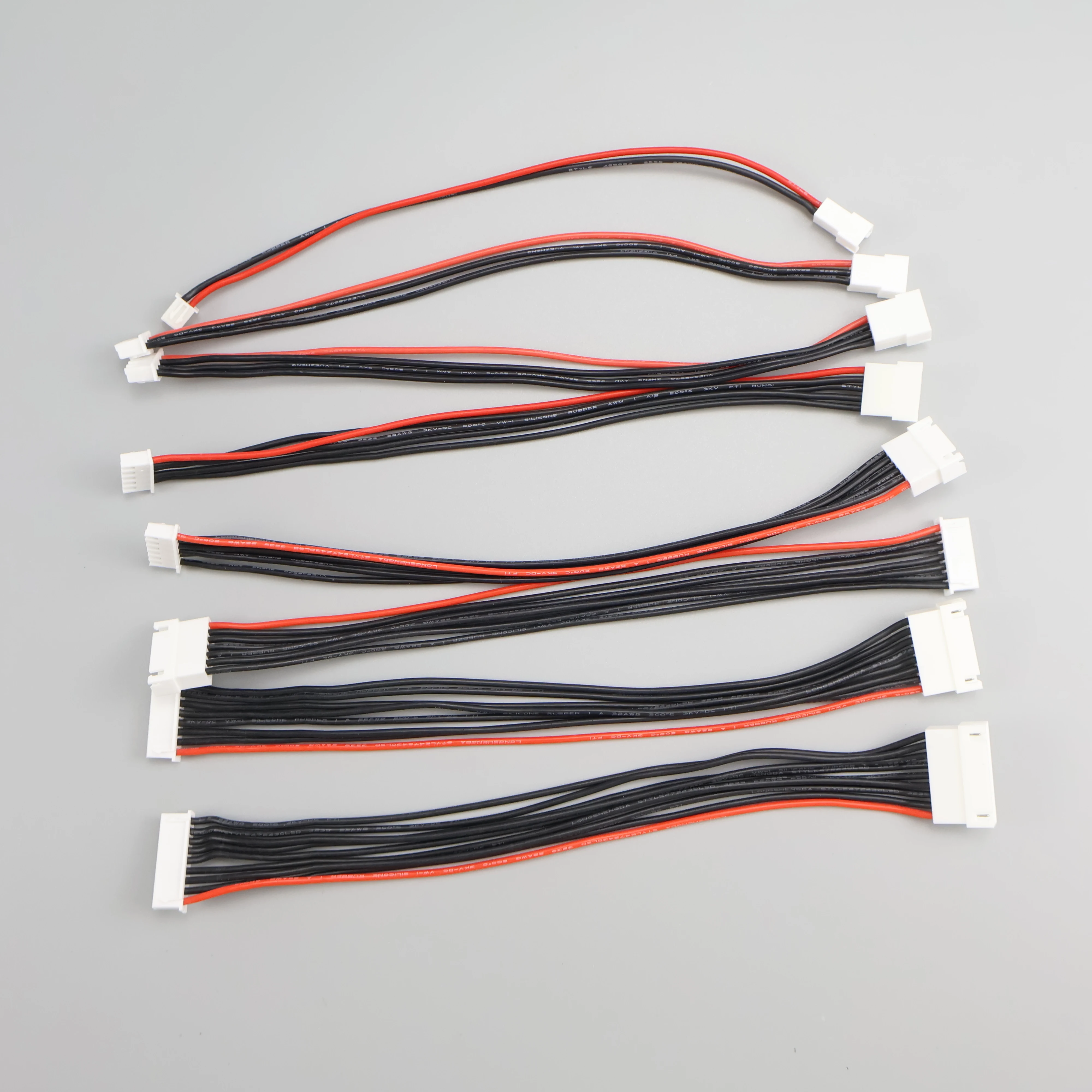 Câbles extension batterie LiPo JST-XH 1S 10cm lot 5 - Drone RC