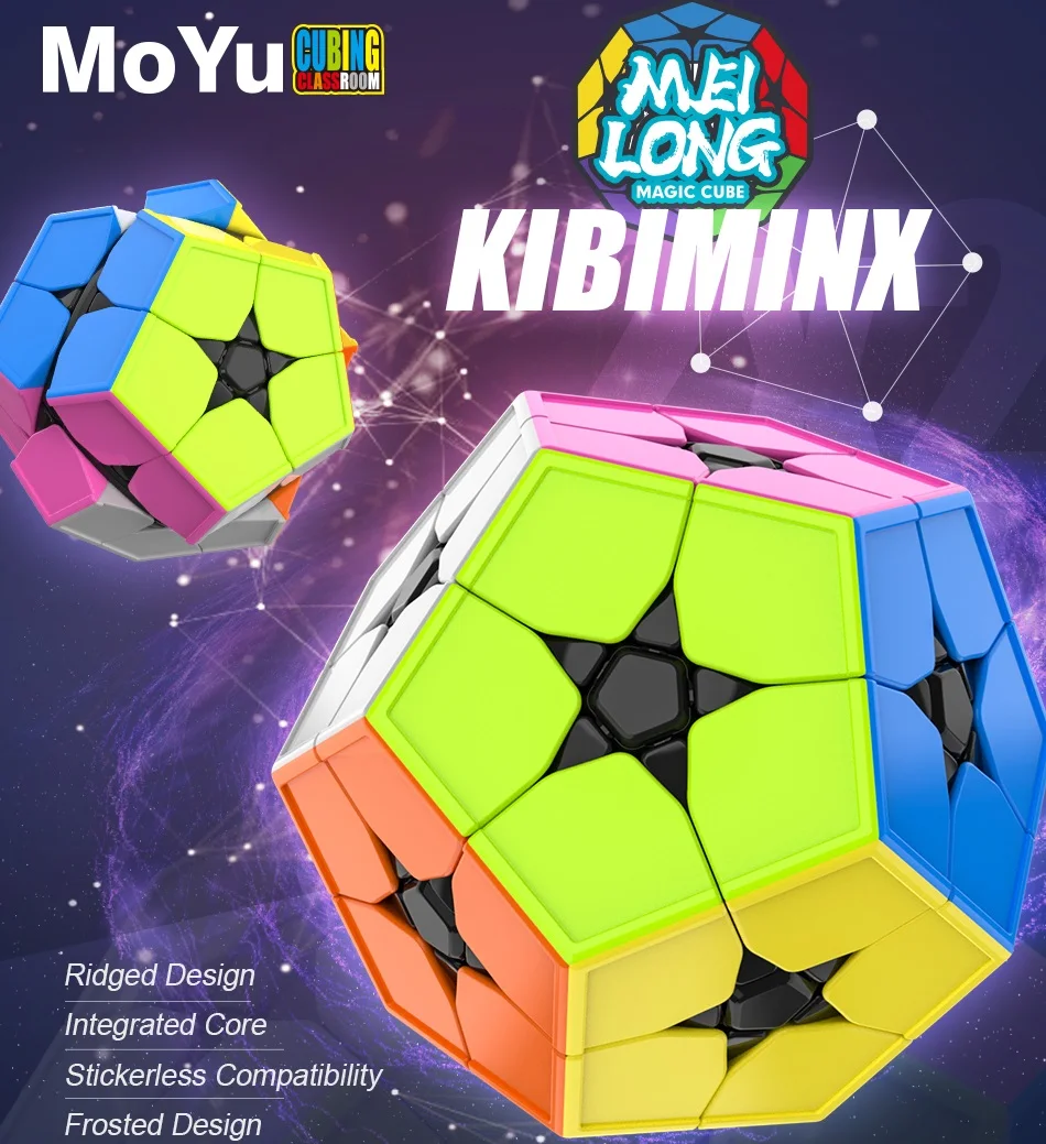 

MOYU 2x2 Megaminx Megamins Cube Kilominx 2x2 Speed Cube Magico De Cubo Dodecahedron 2by2 Fidget Puzzle Toys