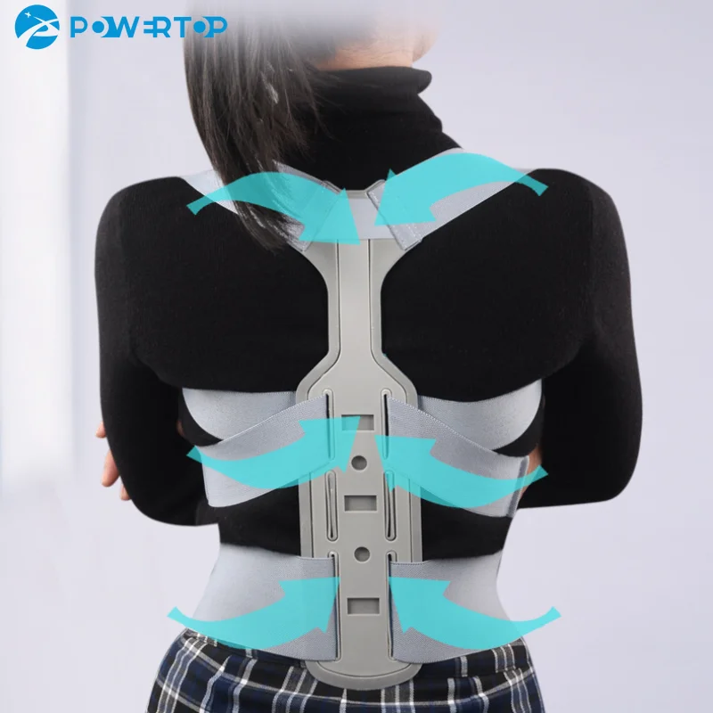 

Invisible Chest Posture Corrector Scoliosis Back Brace Spine Belt Shoulder Therapy Support Poor Posture Correction Belt