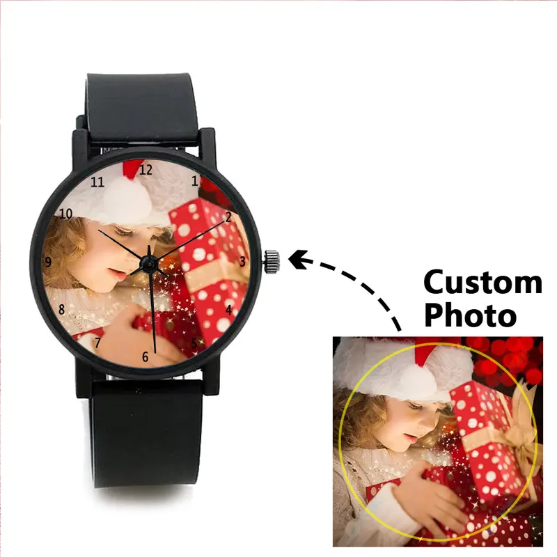 Quartz Watch Personalized Photo Printing Quartz Watch for Men and Women