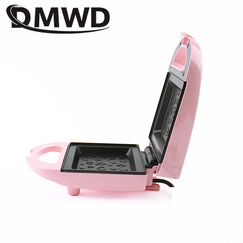 Bread Sandwich Maker Mini Light Food Waffle Muffin Breakfast Machine Egg Omelette Pan Pressure Toaster Grill Panini Oven Heater