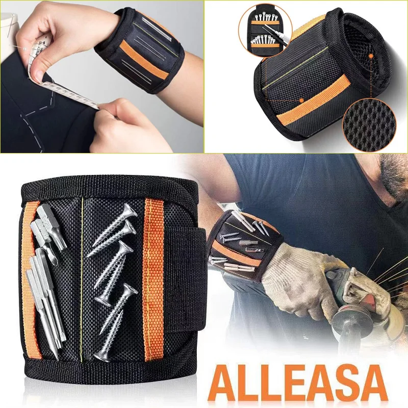 Magnetic Tool Wristband with Portable Attachment - Perfect DIY Gift