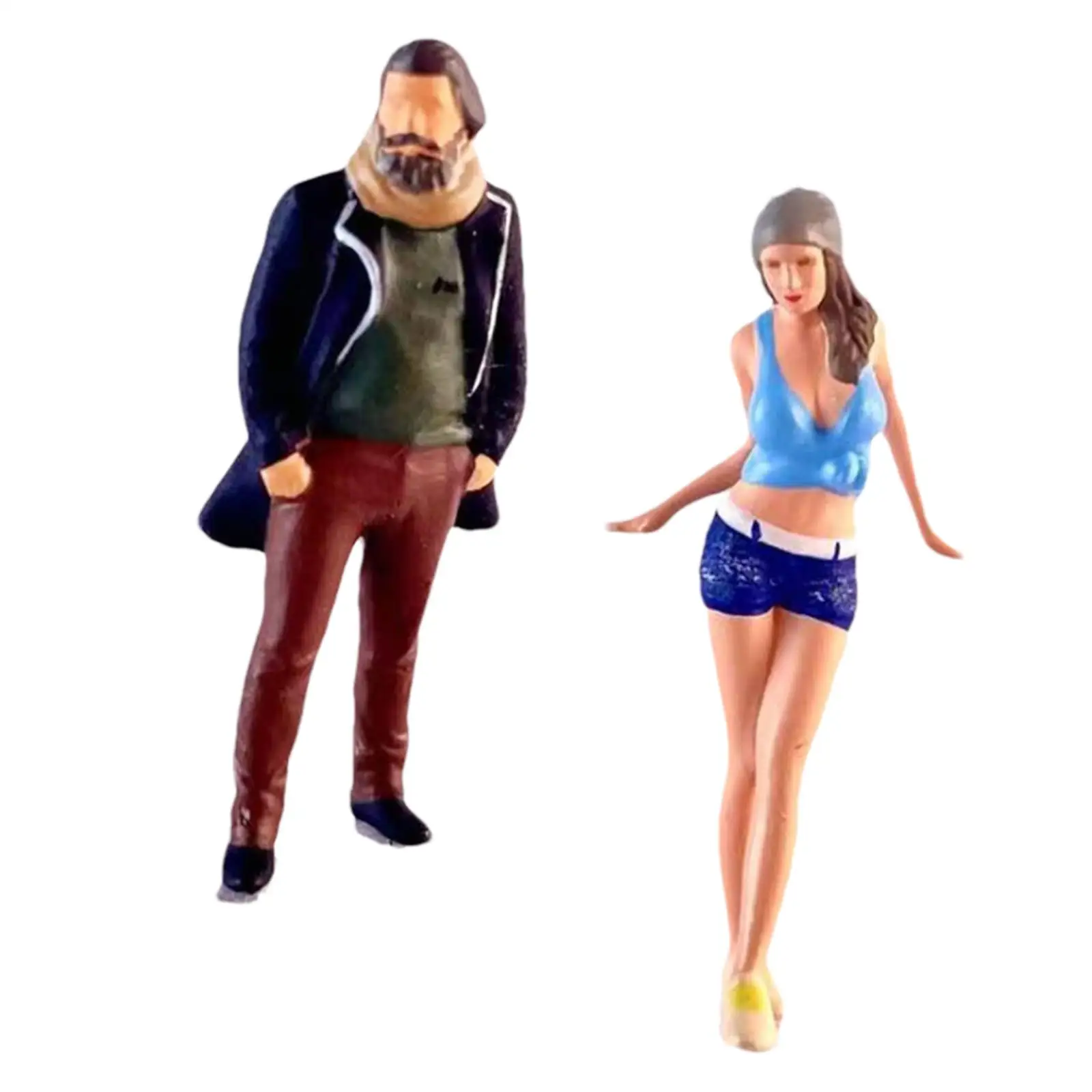 

2 шт., настольные фигурки с ручной росписью