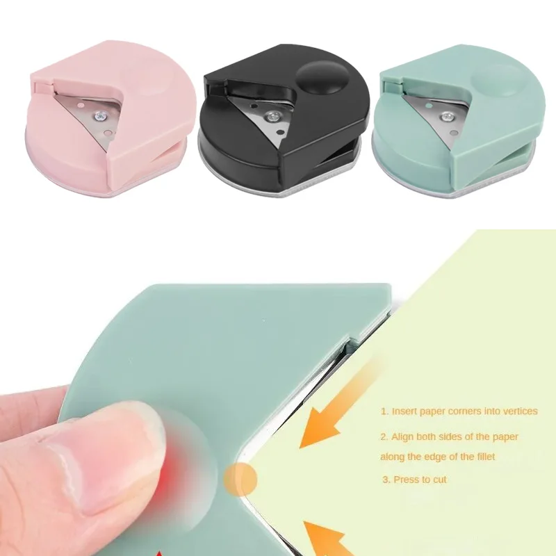 R4 Corner Rounder Paper Cutter Paper Circle Corner Trimmer Punch For Cards Photo Cutting DIY Craft Scrapbooking Tools 2/1Pcs paper cutter corner punch paper punch corner cutter fillet cutting tool paper craft punch greeting card tool
