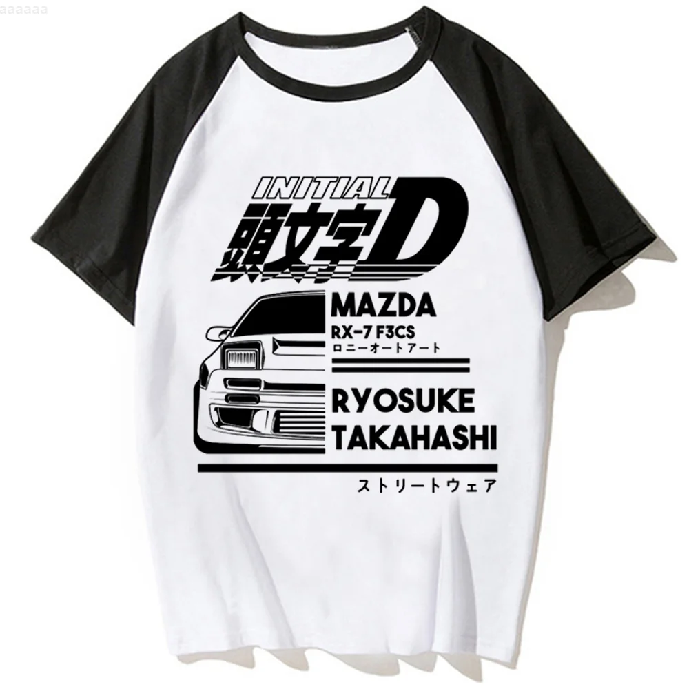 

Ae86 t-shirts men graphic funny top male anime manga designer clothes