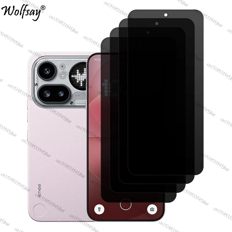 Advanced Anti-Spy Tempered Glass Privacy Screen Protector