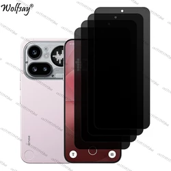 Advanced Anti - Spy Tempered Glass Privacy Screen Protector for Nothing Phone 4a (4 Front Glass)