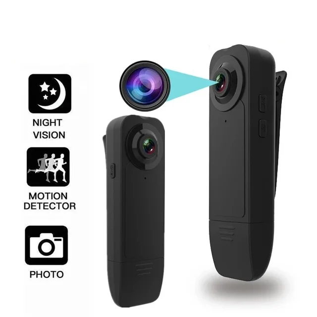 A18 1080P HD Mini Camera Sport Hiking Mini Pen Cam Night Vision Micro Camcorder Portable Bodycam DV Video Recorder