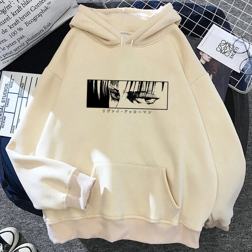 

Attack on Titan hoodies women sweat y2k 90s Winter vintage Pullover women Kawaii sweatshirts