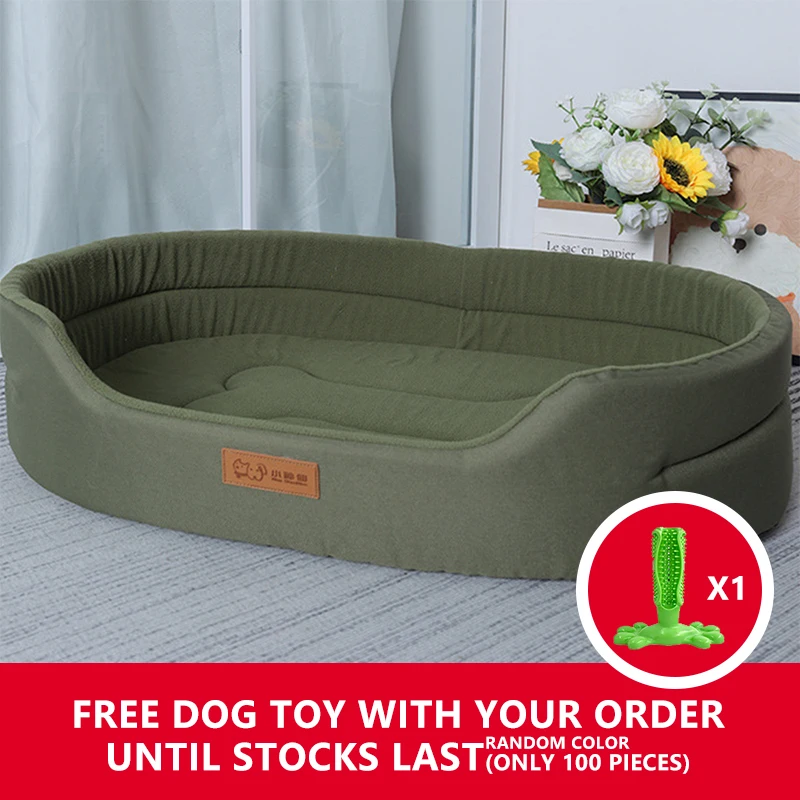 Big Bed Pet Sleeping Bes Large Dogs Accessories Pet Items Pet Medium Waterproof Cushion Mat Supplies Kennel Products Home Garden