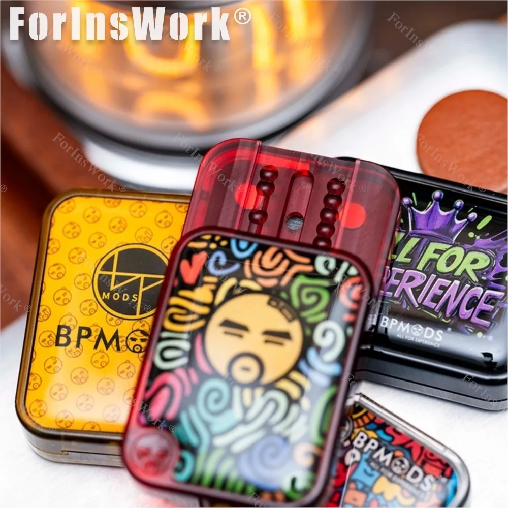 BPMODS 値札フィジェットプッシュスライダー上下 EDC PMMA スライダー