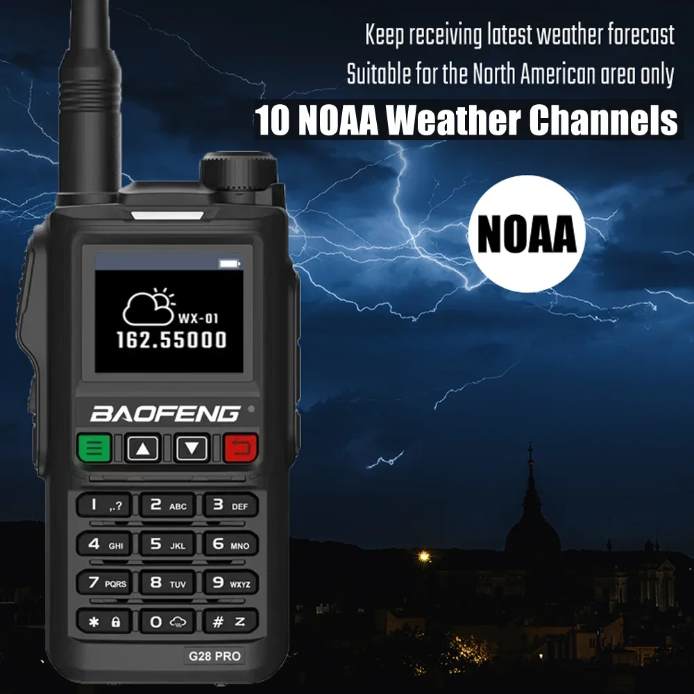 Baofeng UV-G28 Pro walkie talkie Dual Frequency Reception Fast Copy Channel Interphone 999 Channel Scanning Long Distance Radio 4