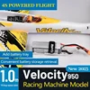 Freewing FlightLine Velocity RC 4CH Touring Shuttle Racing Machine Model with a wingspan of 1000mm Adult Boys Toy 4