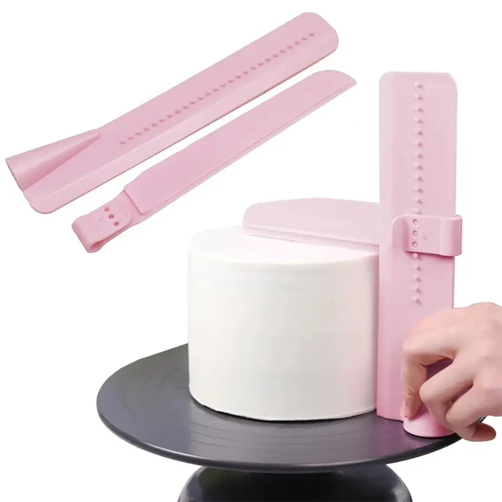 Pastry Tools Cake Scraper DIY Adjustable Screed Fondant Spatulas Cream Edge Smoother Decorating Tools Bakeware Kitchen Baking Accessories