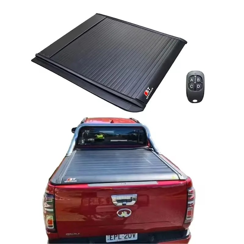

Off-road Accessories Roller Shutter Retractable Truck Bed Lid Tonneau Electric Pickup Cover Great Wall for Gwm Poer