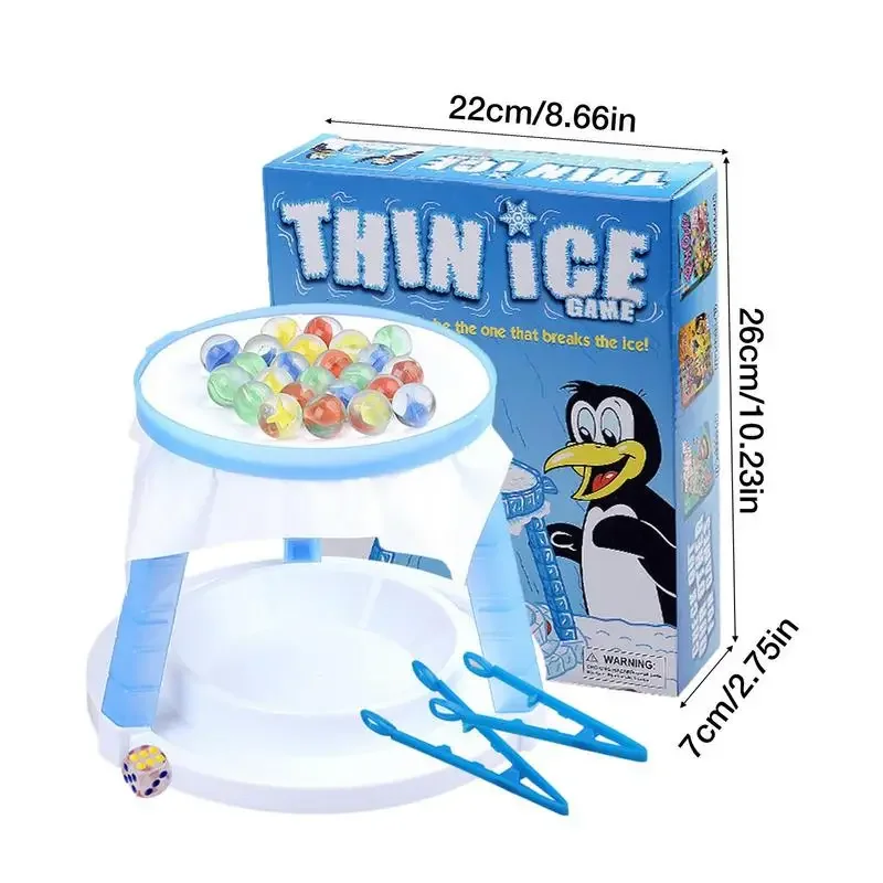 Thin ice game, second-generation ice breaking penguin game, brainpower hand eye parent-child competition, bead thin ice game 6
