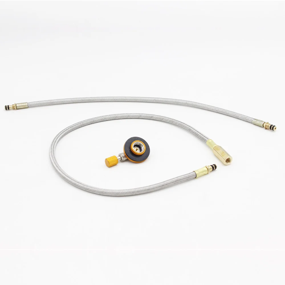 Outdoor camping stove replacement extend tube adapter extended gas hose extension accessories