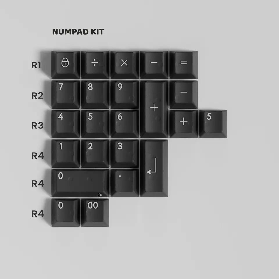 子キット] PBTfans Neon R2 ABS ダブルショット チェリー プロファイル