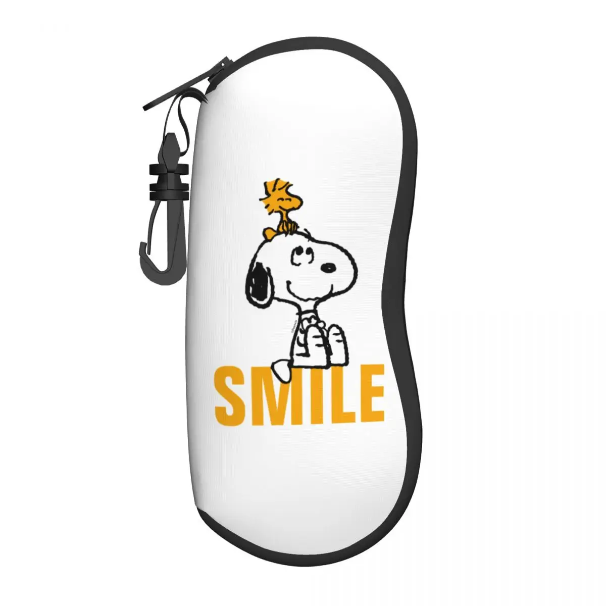 

Kawaii Cartoon Glasses Case Snoopy & Woodstock All Smiles Merch Box peanuts anime Sunglasses Storage Box Cartoon Eyeglasses Box