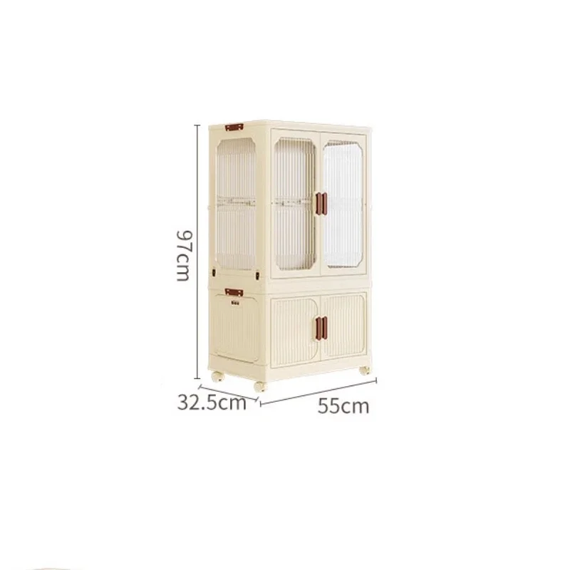 Dress Storage Kids Organizer Child Organize Children's Toys Clothes Cabinet Wardrobe Closet Baby Meuble Pour Enfants Furniture
