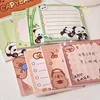 50Sheets Cartoon Posted It Capybara Panda Memo Sticky Notes Posits Student Stationery Stickers Notebook Planner Message Sticker 1