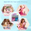 Girl Pretend Play House Toy, Princess Dress Up Toys, Girls Role Play Gift for 3-6 Year Old Girl, Princess Dress Up for Girls 3-6 6