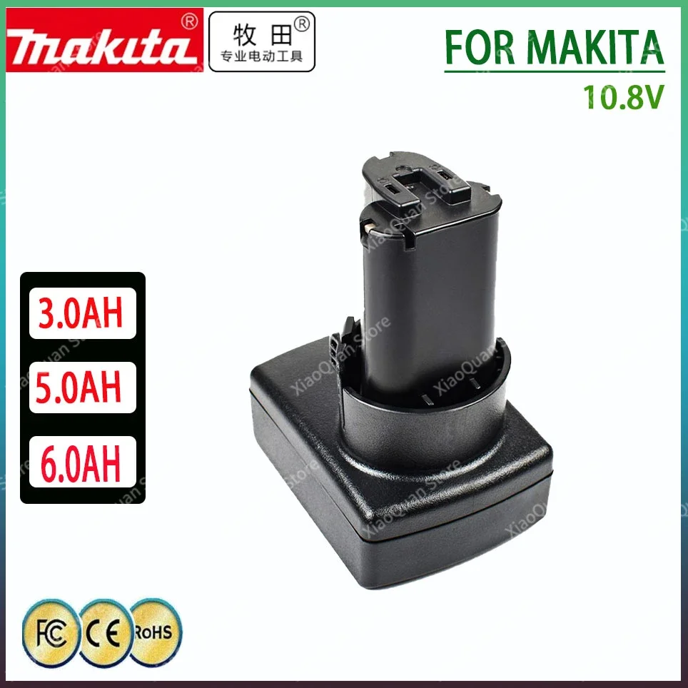 

Makita 10.8V 6000mAh BL1013 Li- ion Replacement Rechargeable battery For Power Tools TD090D DF030D DF330D JV100D TW100D