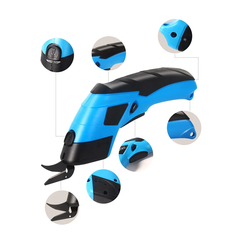 다기능 무선 전기 가위, 충전식 커터 천 카펫, PVC 가죽 절단 도구, 재단사 가위