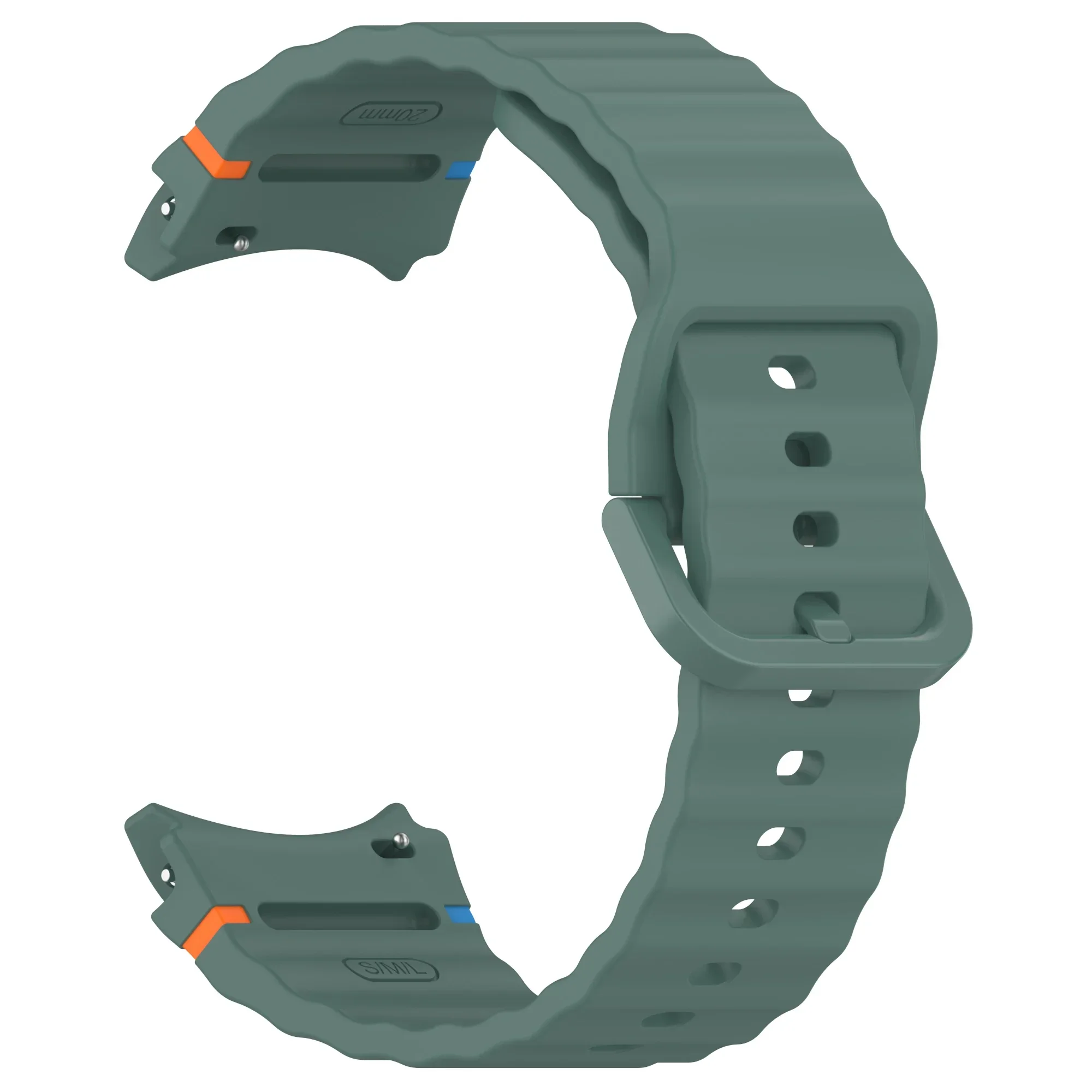 Premium Silicone Sport Strap for Smartwatches - Versatile and Durable Fitness Band