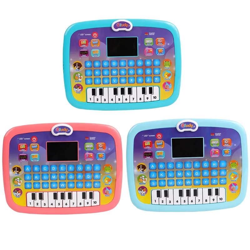 Educational Toy English Learning for Kids Led Tablet Music Learning Machine English Intelligent Story Machine for Toddler 6