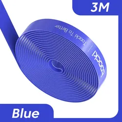 Toocki Organizer: Multi-Purpose Wire Winder & Cable Management Tool (3m Blue)